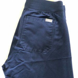 Figs Navy Livingston scrub pants Small Tall